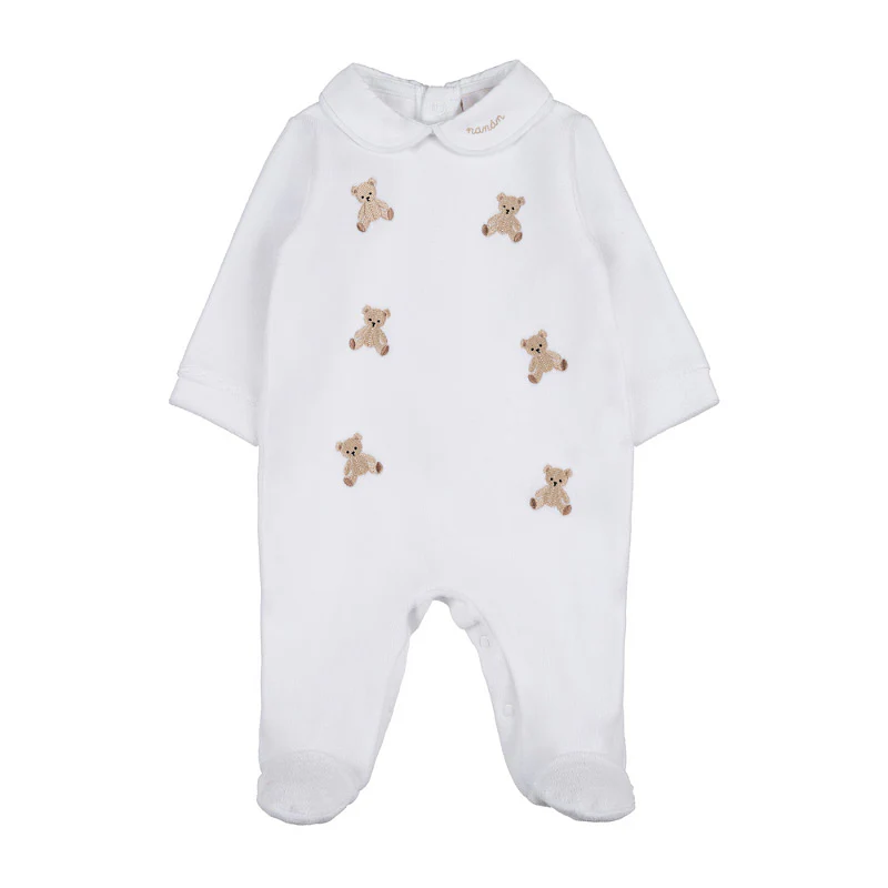 tutina bianca neonato I25015 BIANCO Nanan 