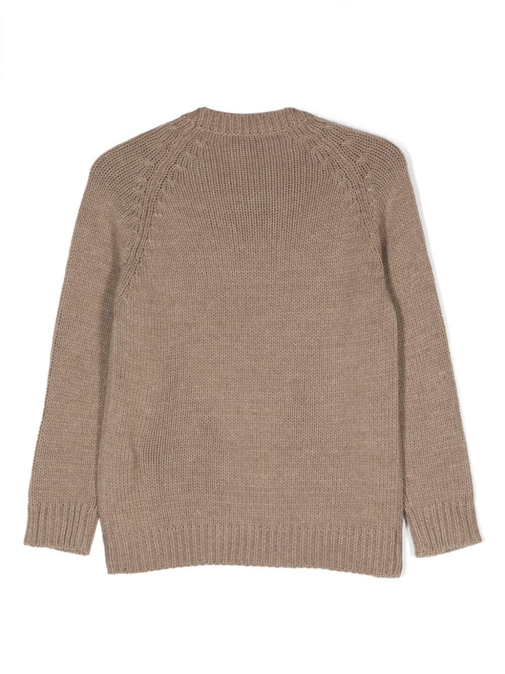 Maglione marrone bambino