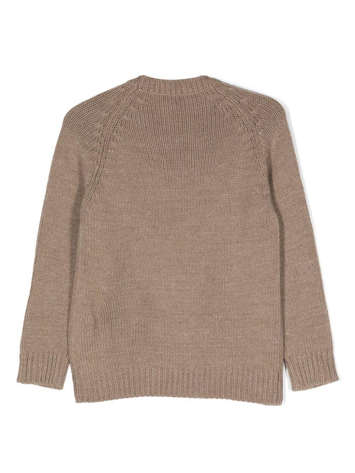 Maglione marrone bambino