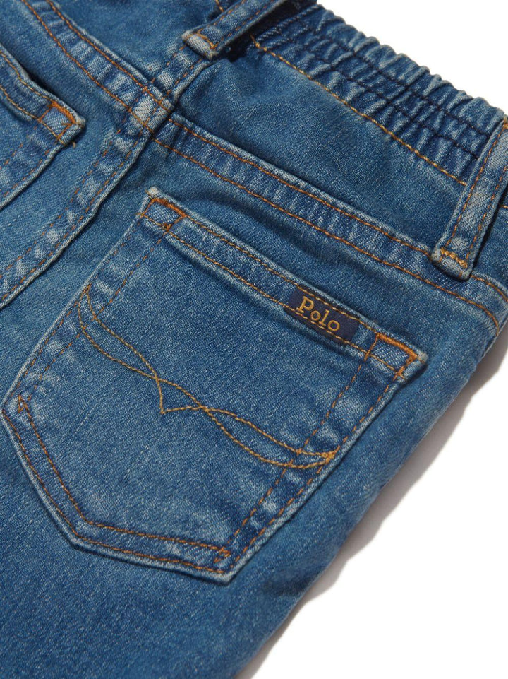 Jeans azzurro neonato