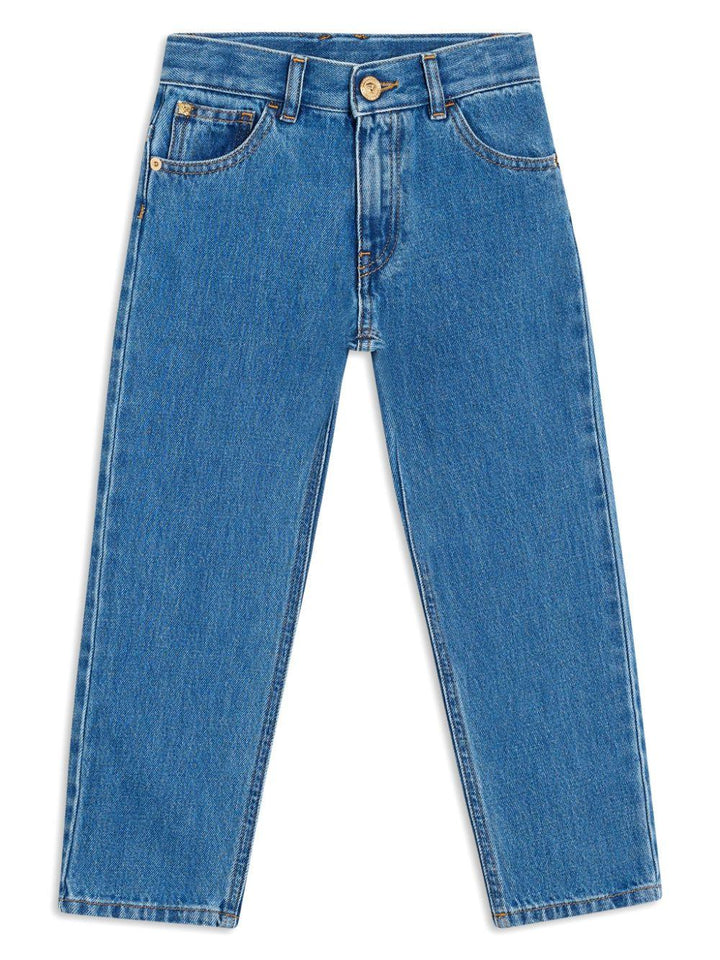 Pantaloni blu denim bambino