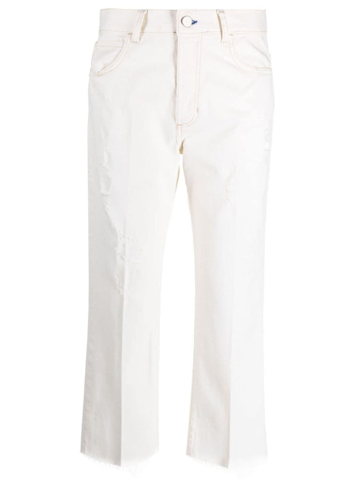 Pantaloni bianchi donna