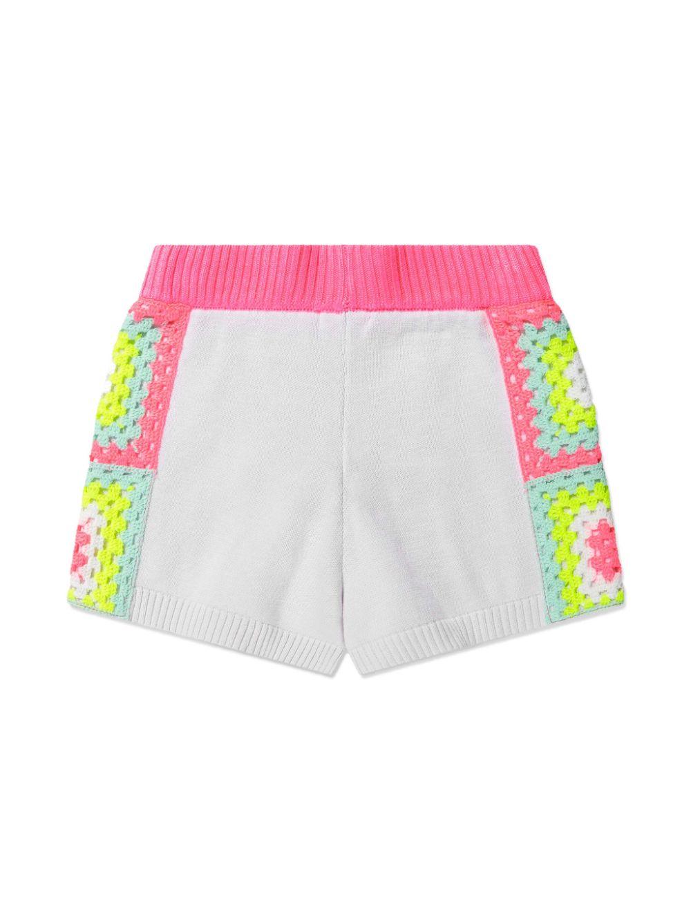 Shorts bianchi bambina