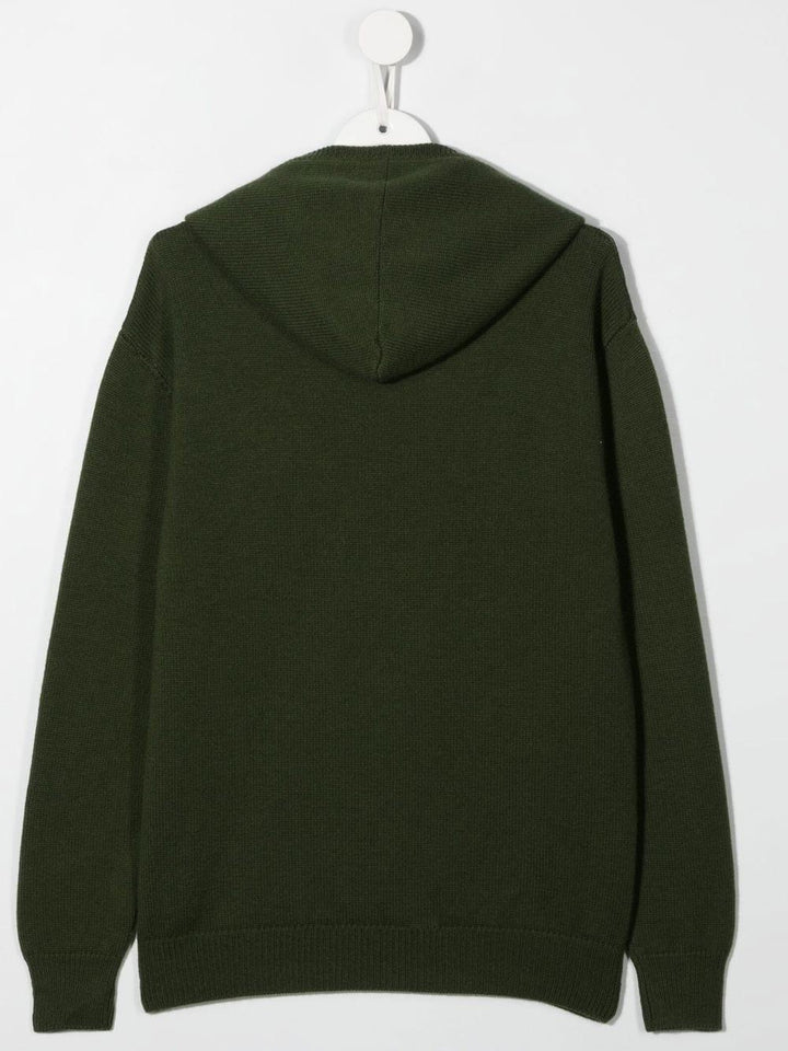 Maglione verde bambino