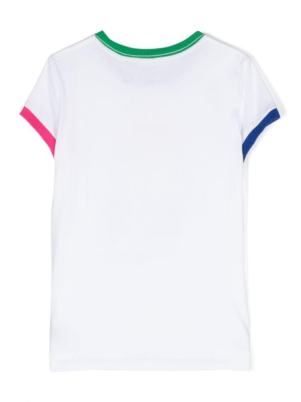 T-shirt bianca bambina