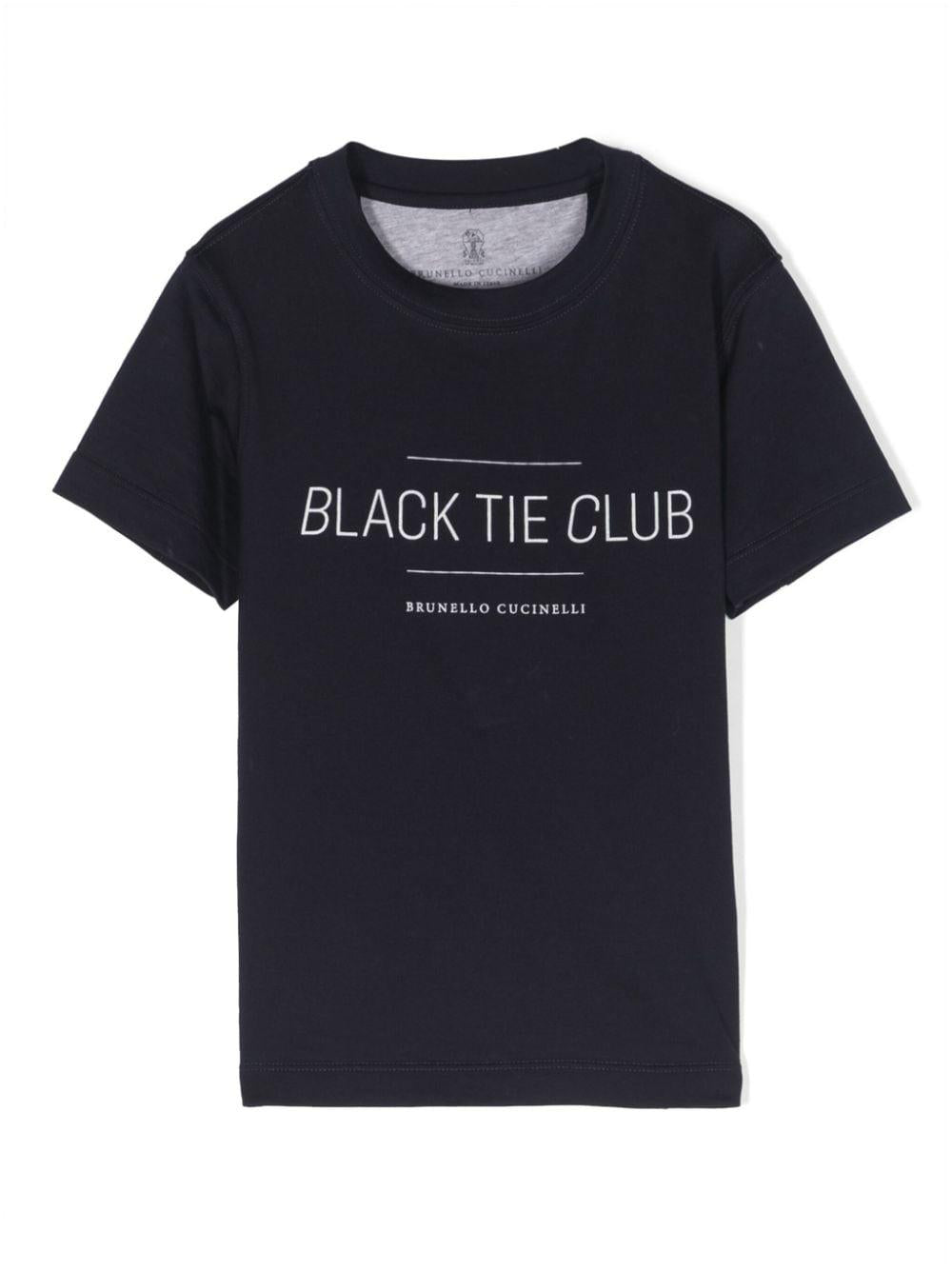 T-shirt blu bambino
