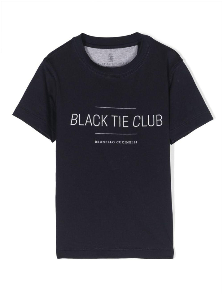 T-shirt blu bambino