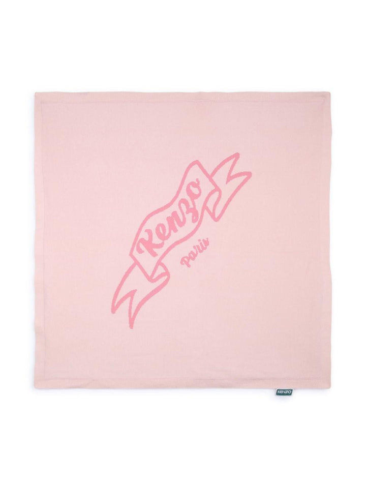 Coperta neonato rosa chiaro K60018 46T KENZO KIDS 