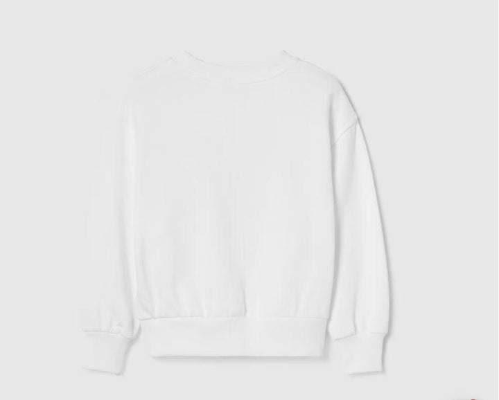 felpa bianca bambina 799331XJHFR 9214 GUCCI KIDS 