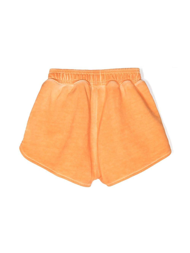 Shorts arancioni bambina