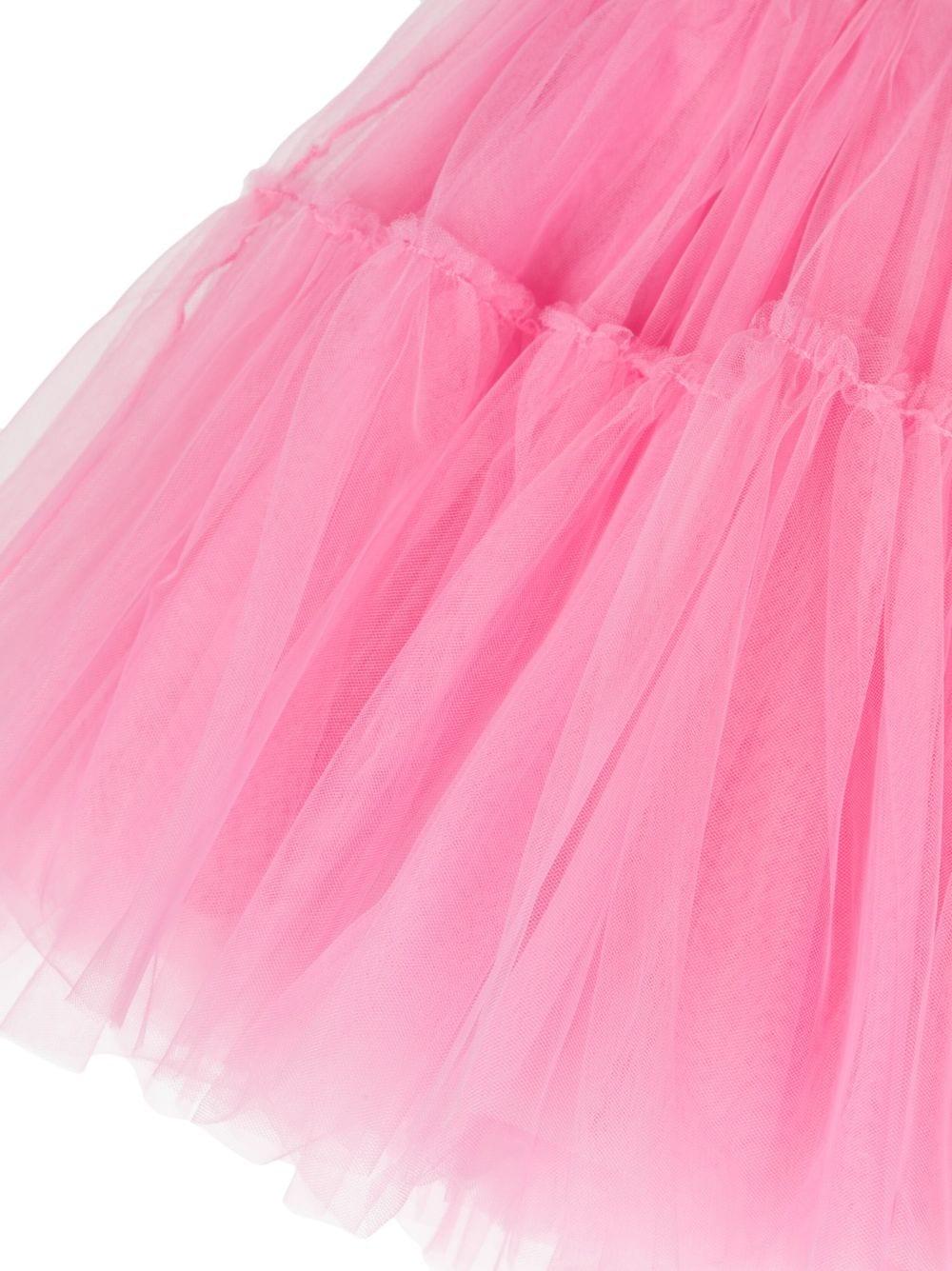Gonna rosa bambina in tulle 17BGONT9945 0048 Monnalisa kids 
