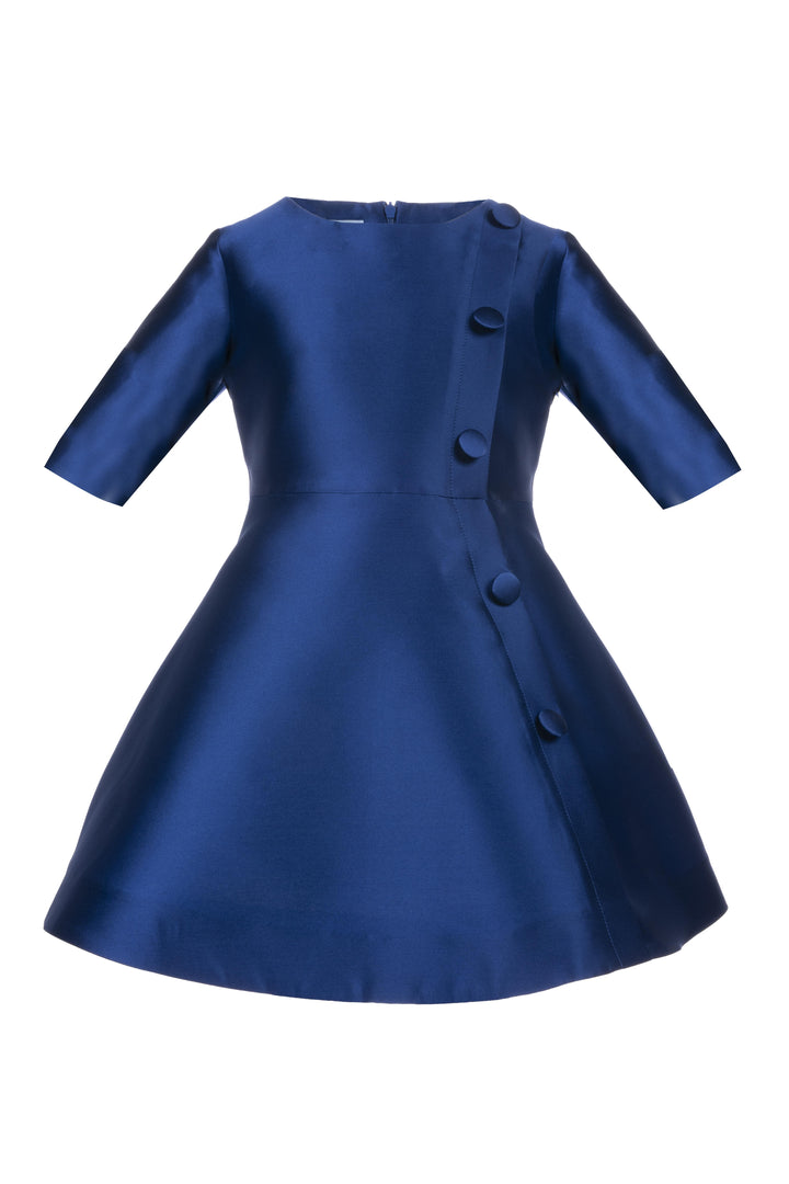 Abito blu bambina