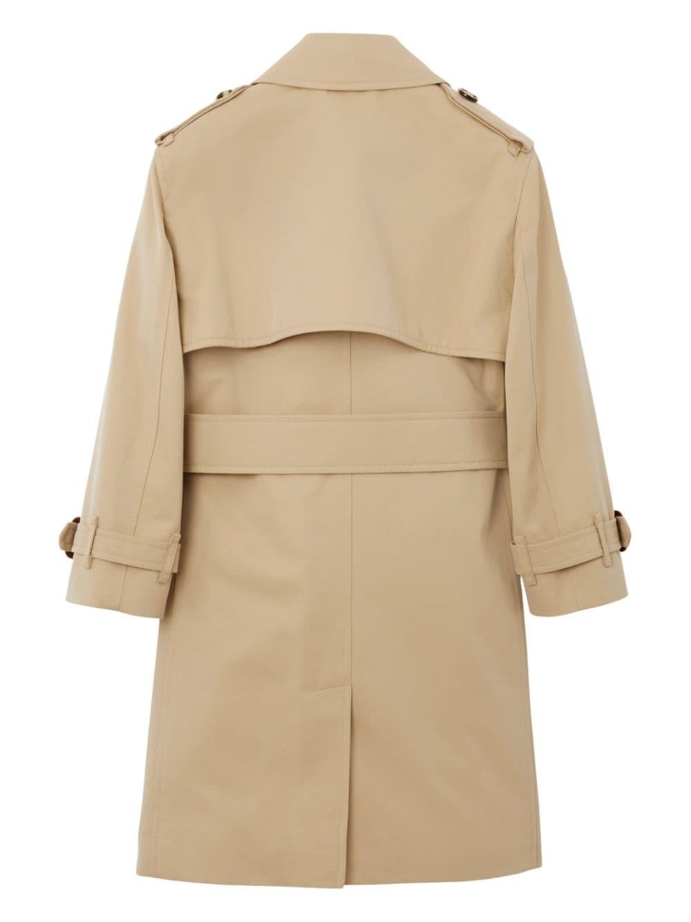 Trench beige bambina