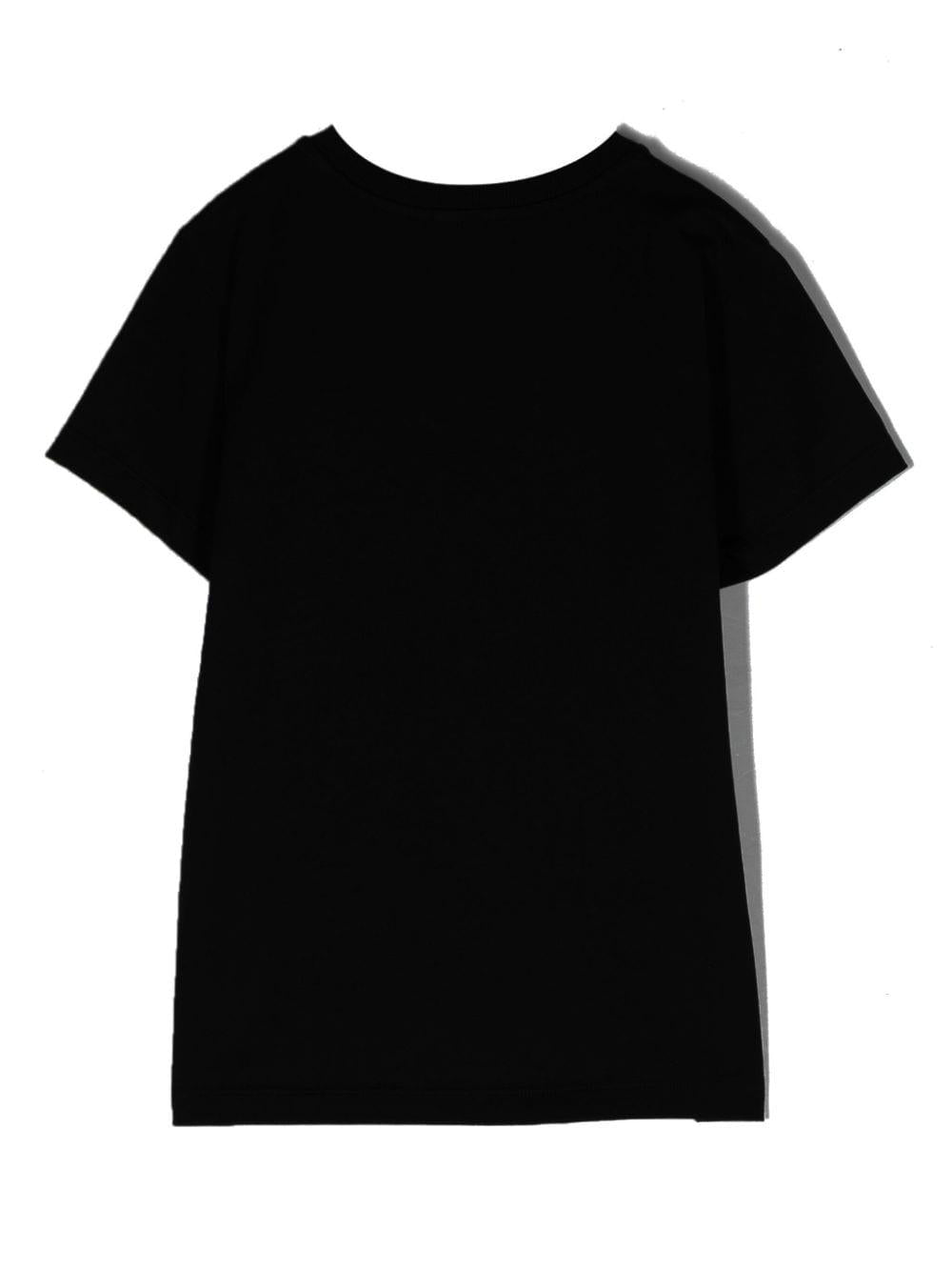 t-shirt nera bambino