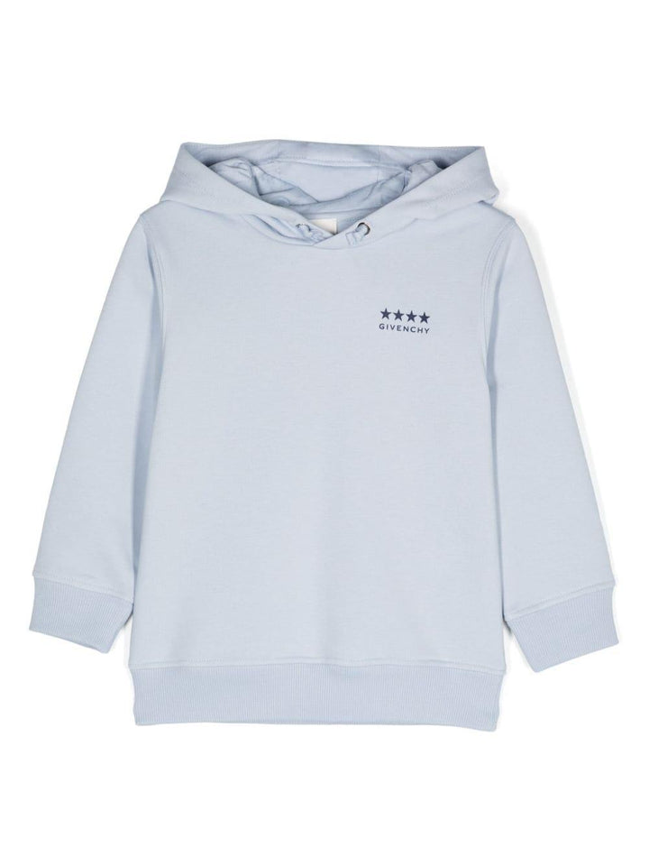 Felpa azzurra bambino