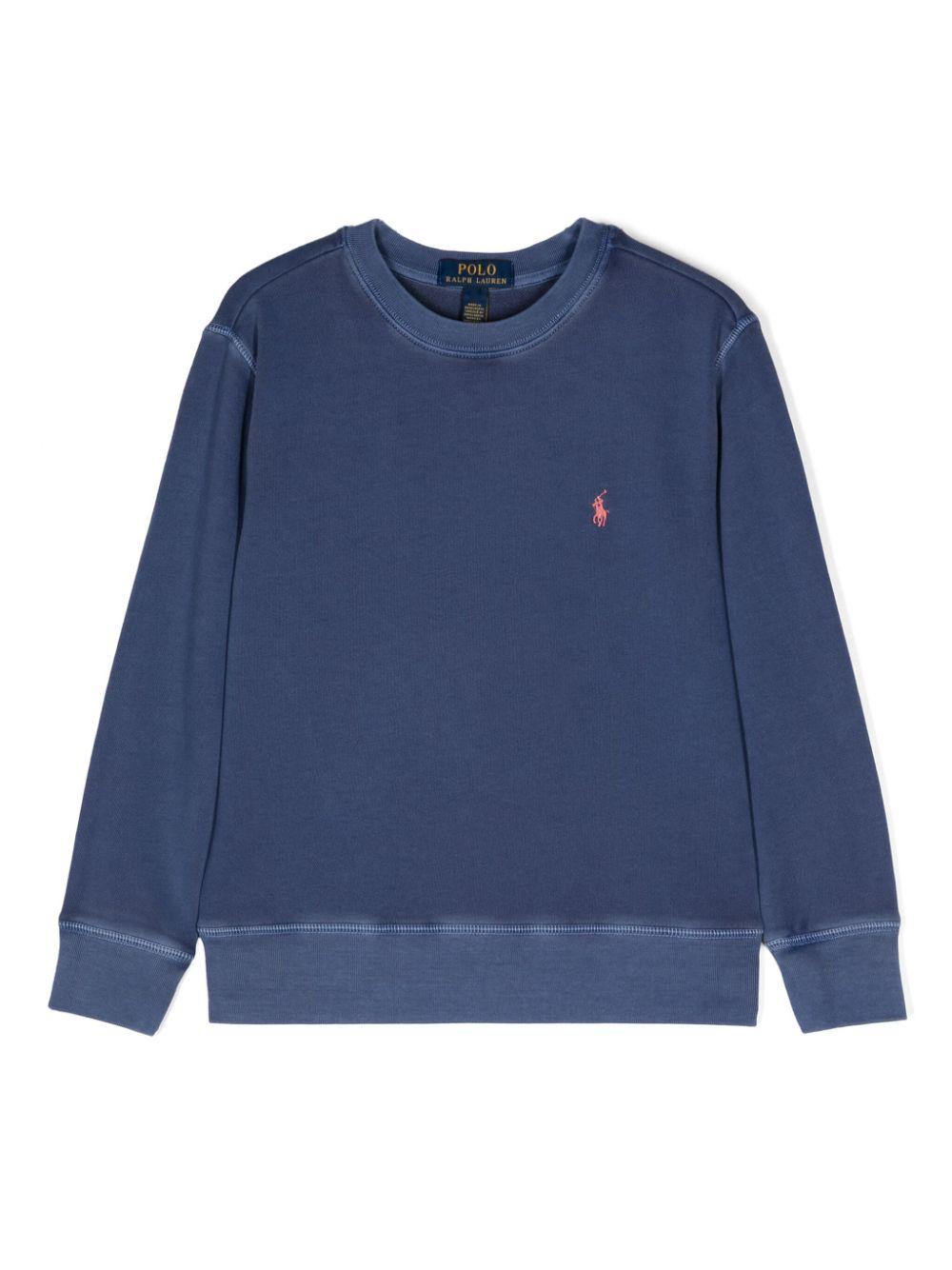 felpa blu navy bambino 322942099 003 RALPH LAUREN KIDS 