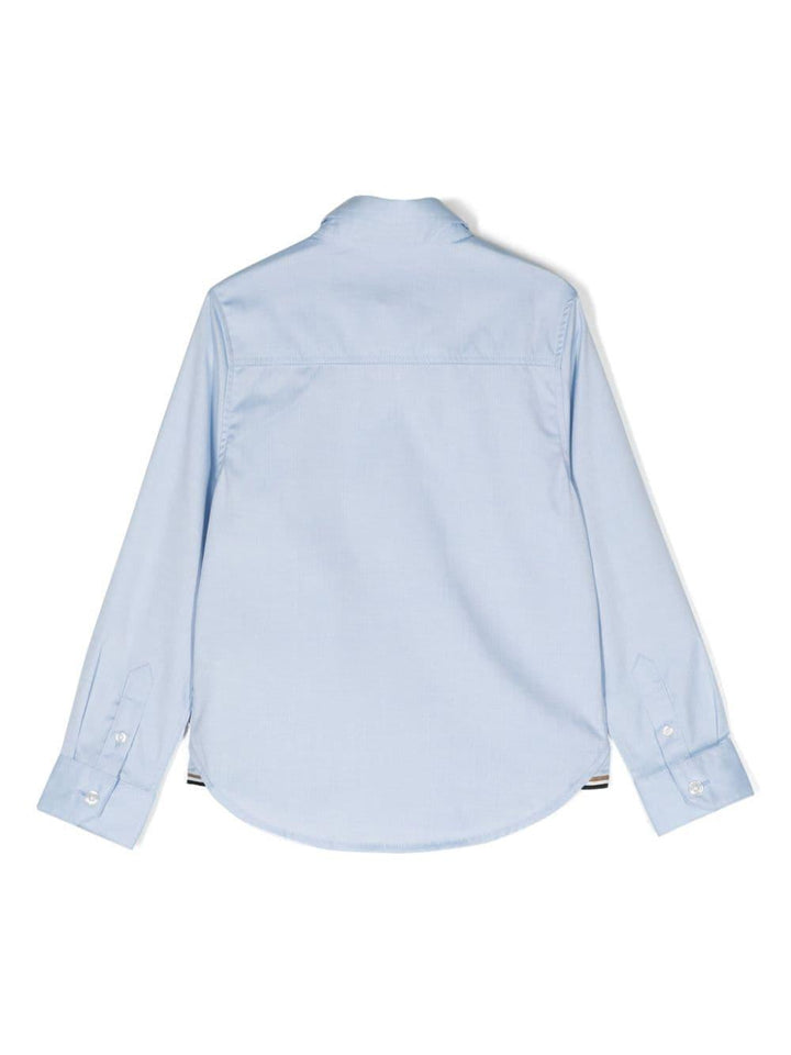 Camicia bambino blu chiaro