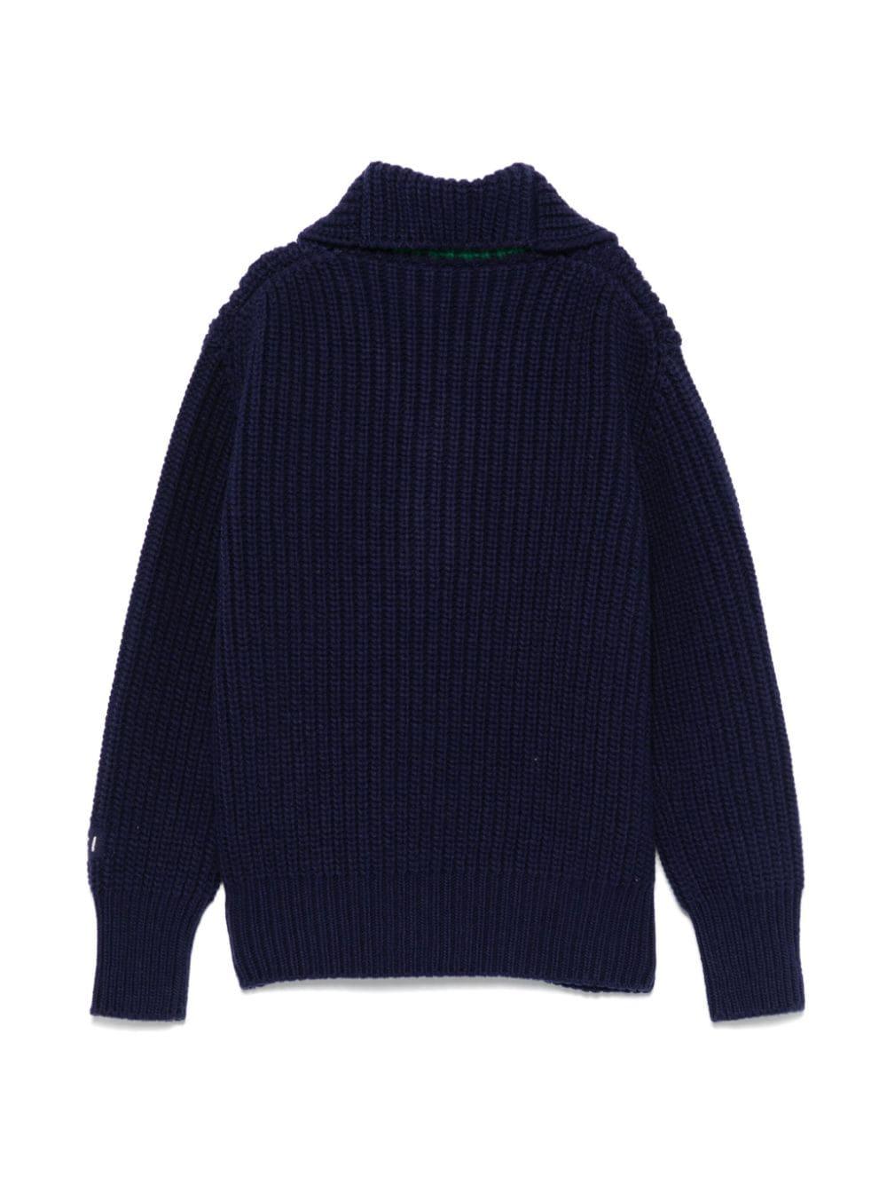 Maglione blu navy bambino