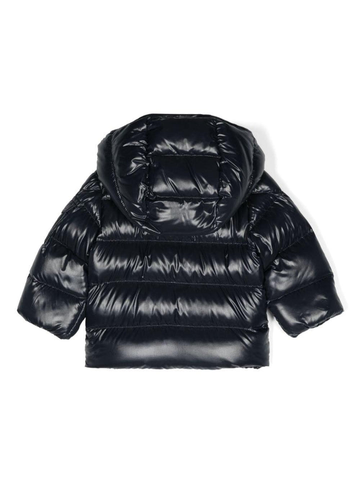Piumino blu neonato 1A0002768950 742 Moncler Kids 