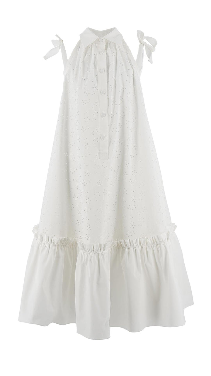 Abito bianco bambina PFAB027CE010A 0000 PHILOSOPHY KIDS 