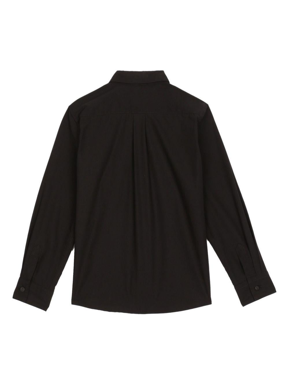camicia nero bambino