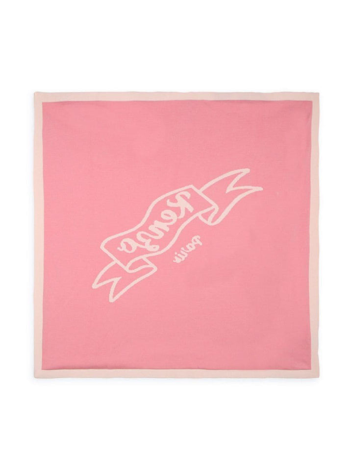 Coperta neonato rosa chiaro K60018 46T KENZO KIDS 