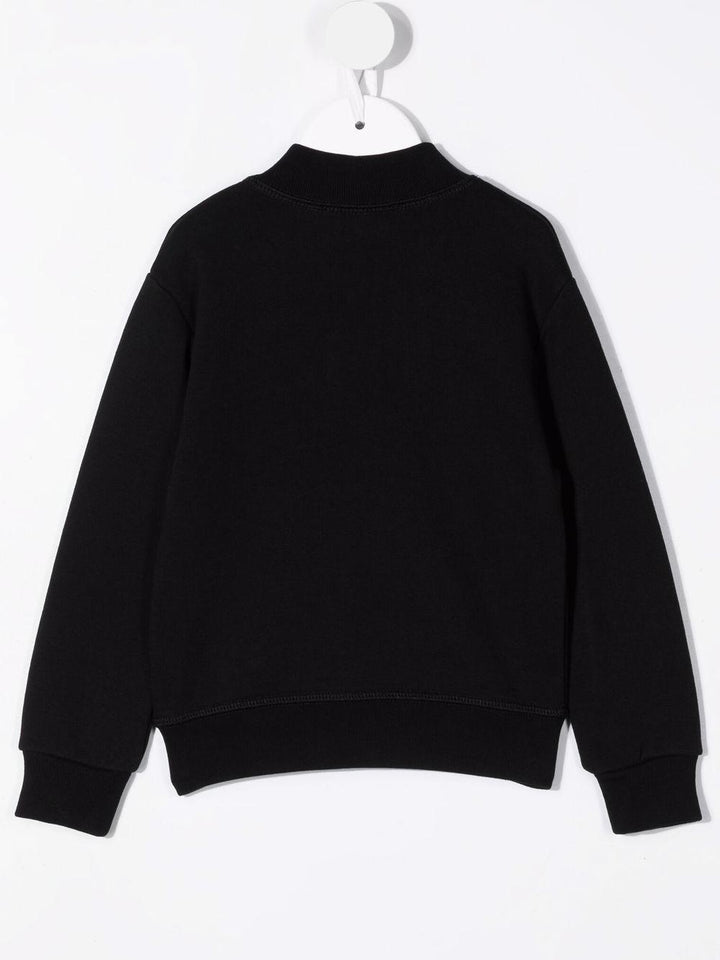 Felpa nera unisex
