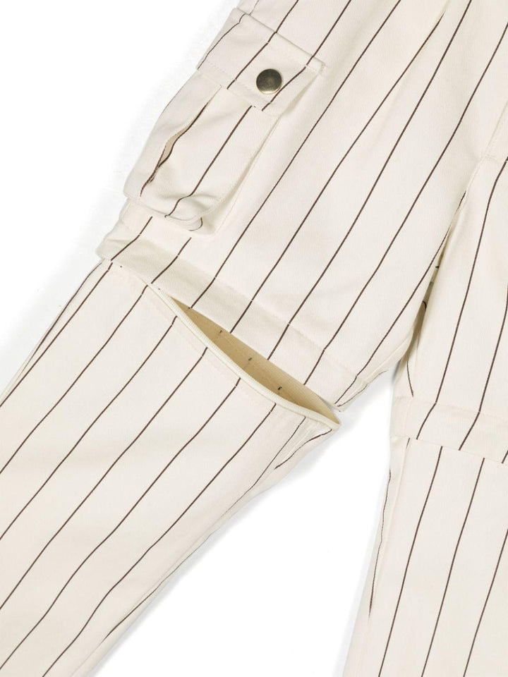 Pantaloni bianco/marrone bambino