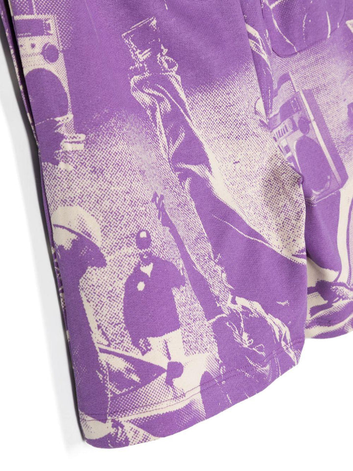 Shorts viola bambino