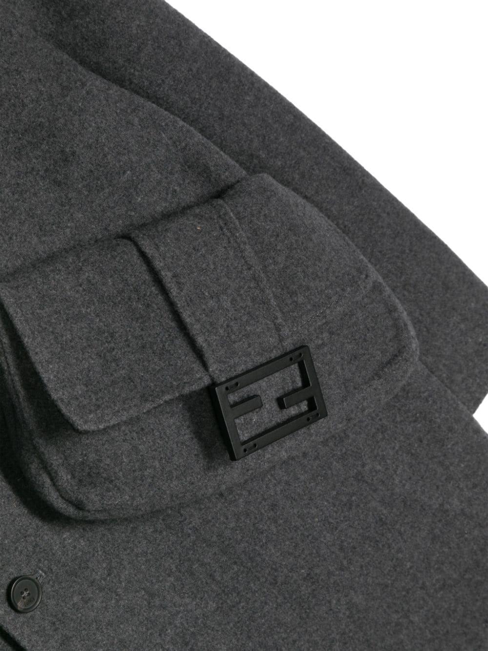 Cappotto grigio bambina