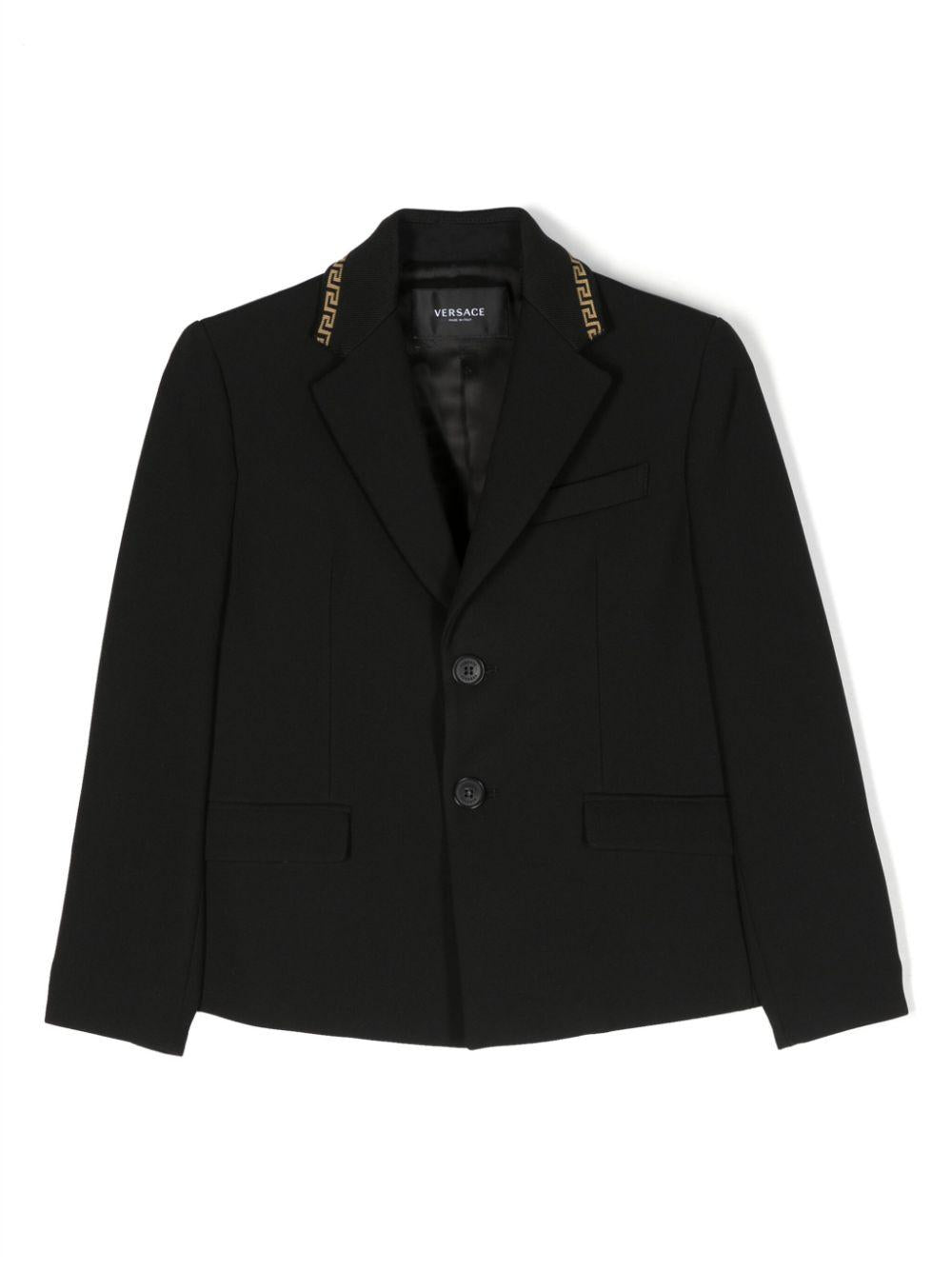 Giacca nera bambino 10011271A00492 2B130 VERSACE 