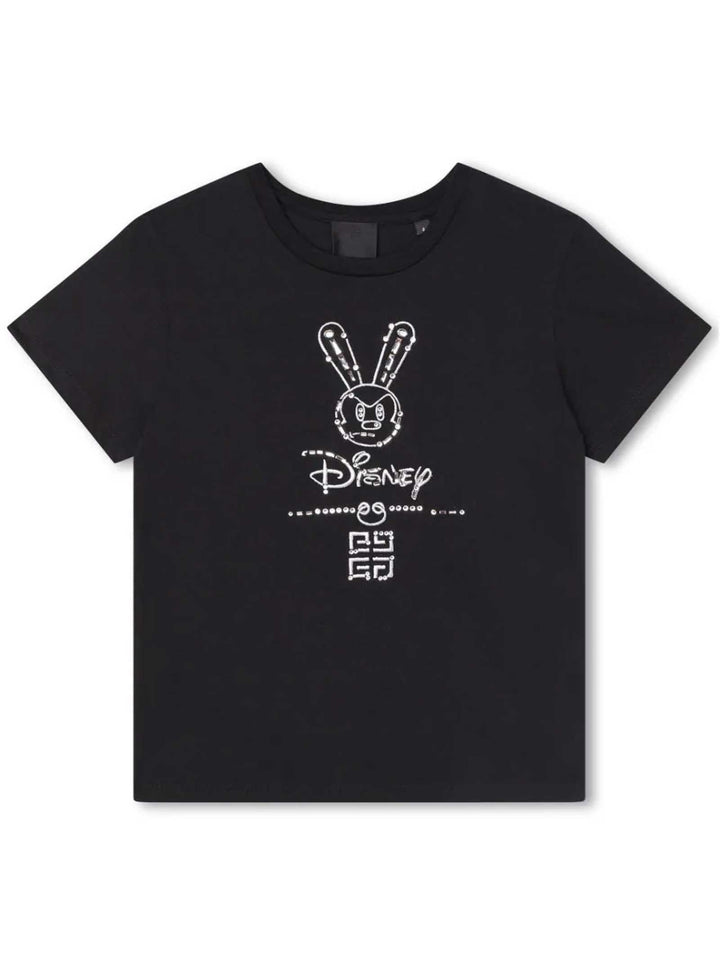 T-shirt nera bambina