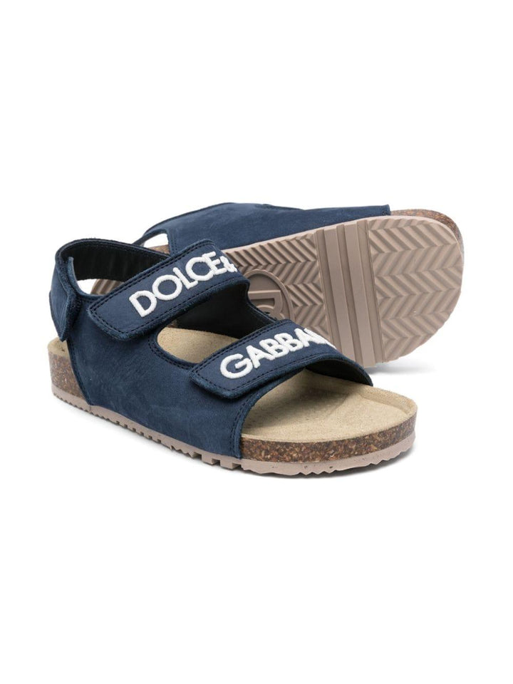 sandali blu bambino