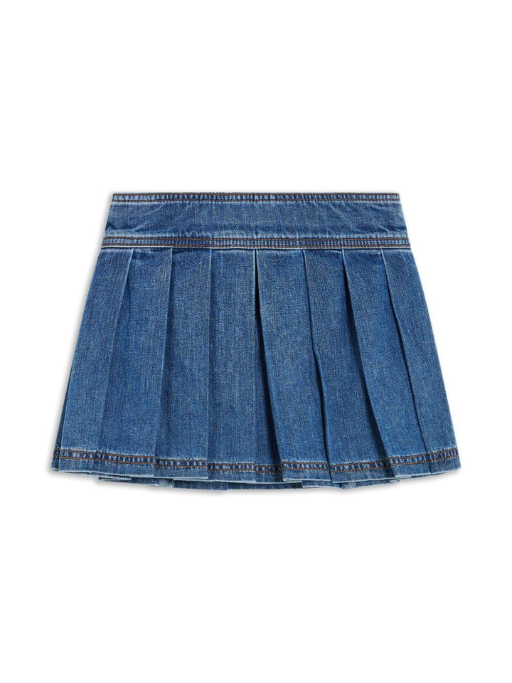 gonna denim bambina 10149561A10670 1D030 VERSACE 