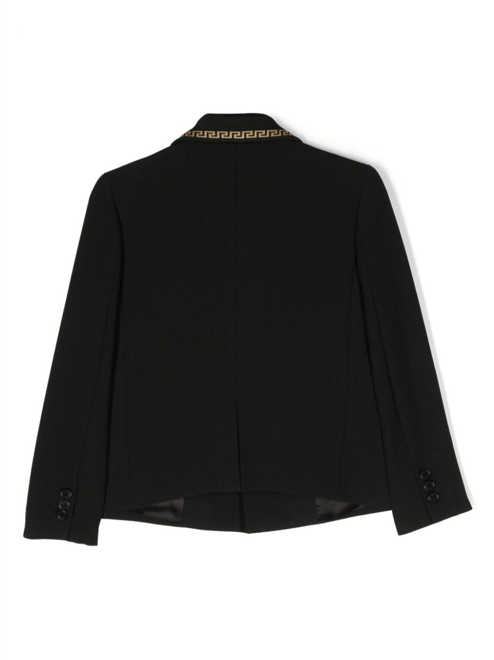 Giacca nera bambino 10011271A00492 2B130 VERSACE 