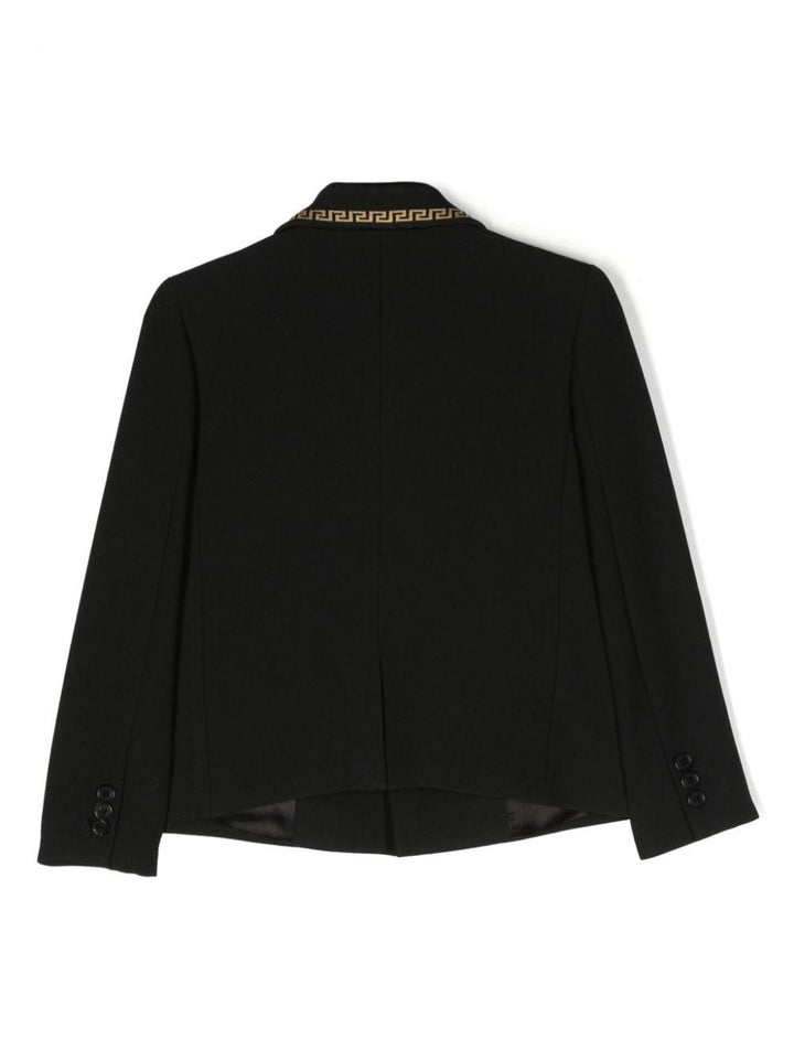 Giacca nera bambino 10011271A00492 2B130 VERSACE 
