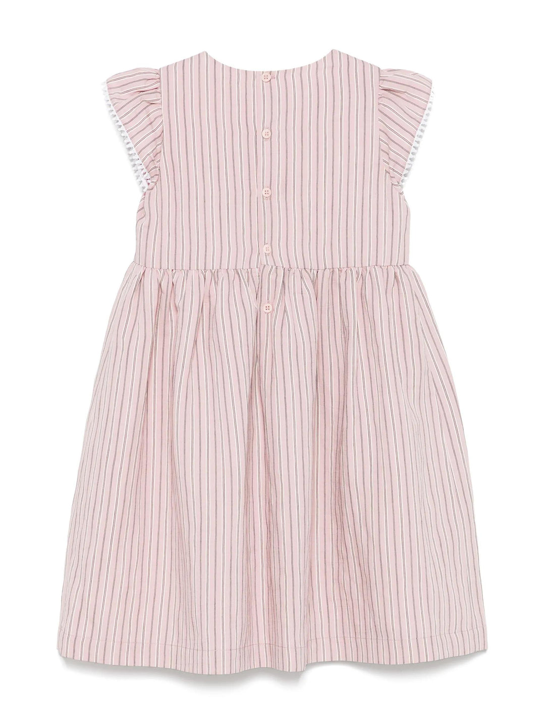 abito rosa bambina P25VM782R1000 333 IL GUFO 