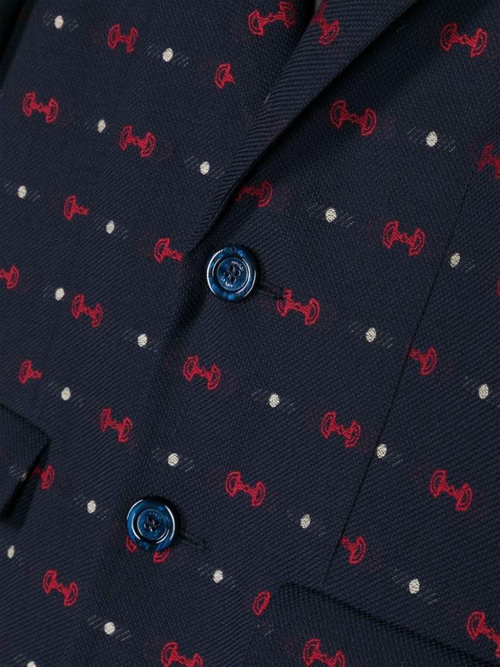 Blazer blu bambino