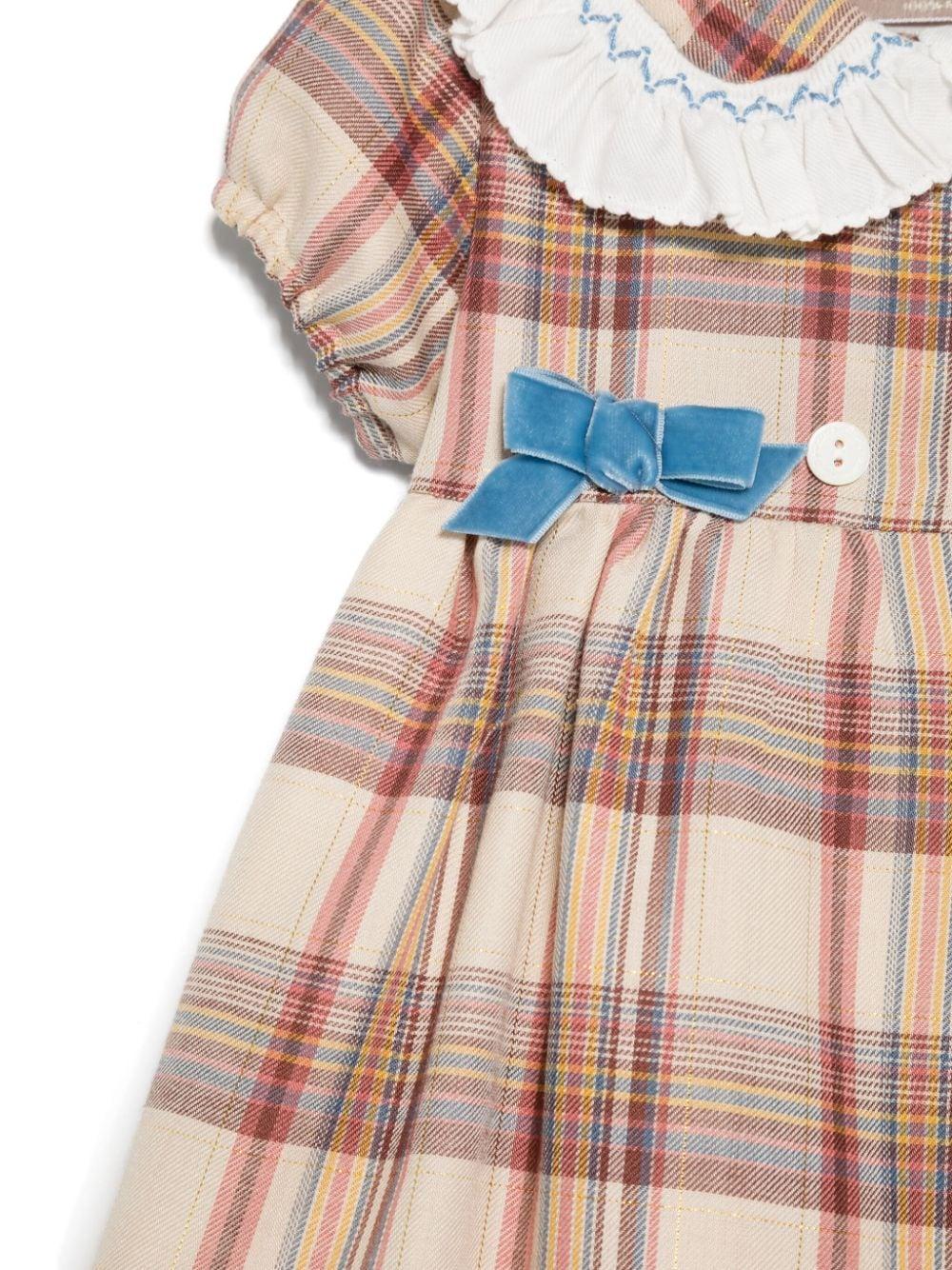 Abito Scottish Marrone chiaro/multicolore neonata
