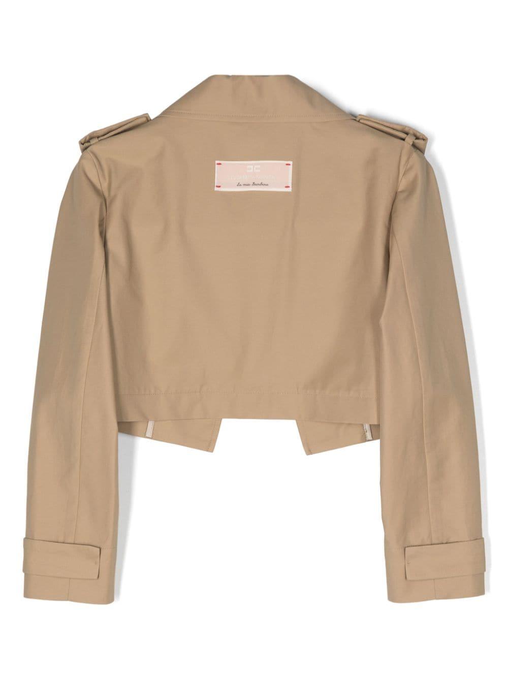 Giacca beige bambina
