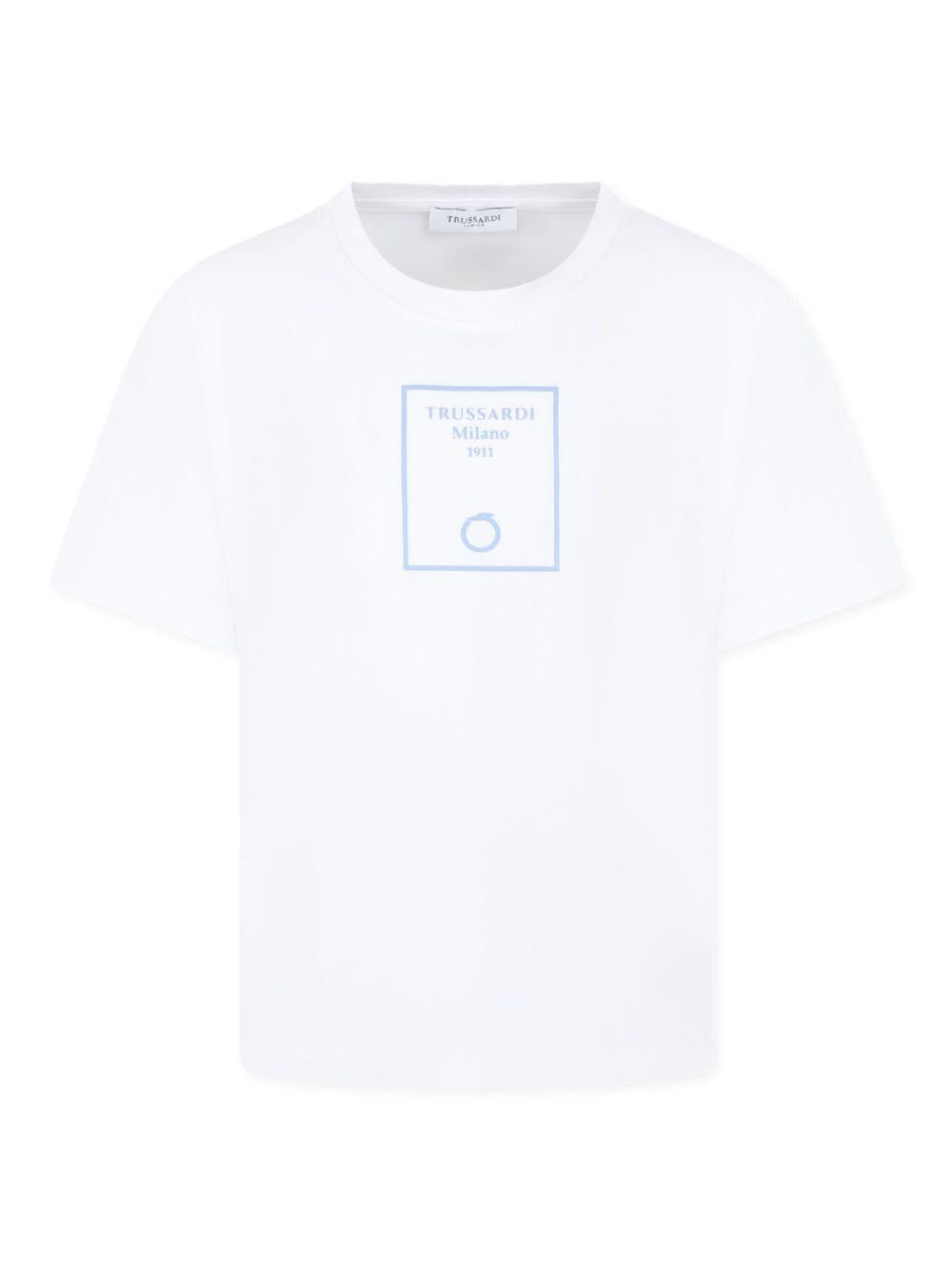 TRUSSARDI KIDS TBP25025TSBLJWHITE
