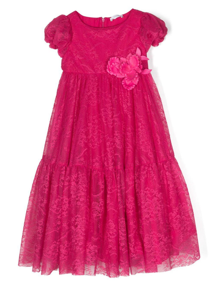 Abito fucsia bambina