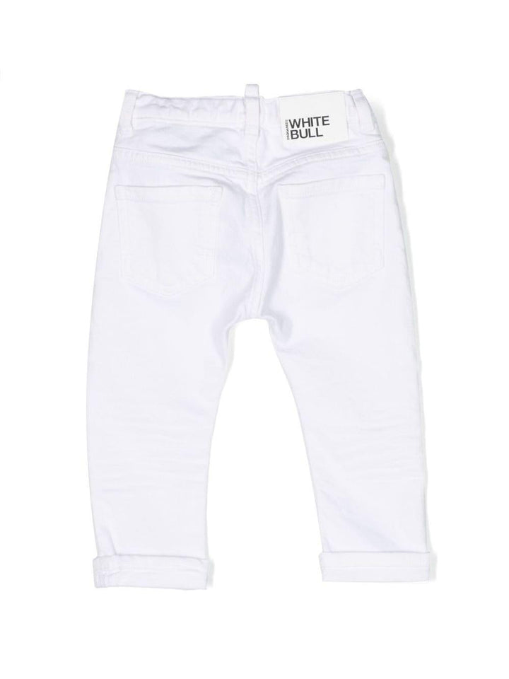 Jeans denim bianco unisex