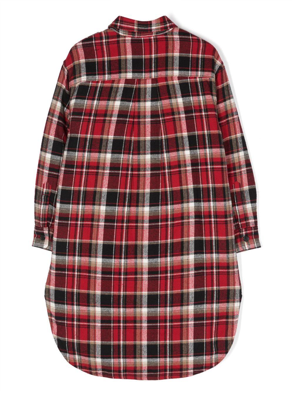 Camicia rossa bambina