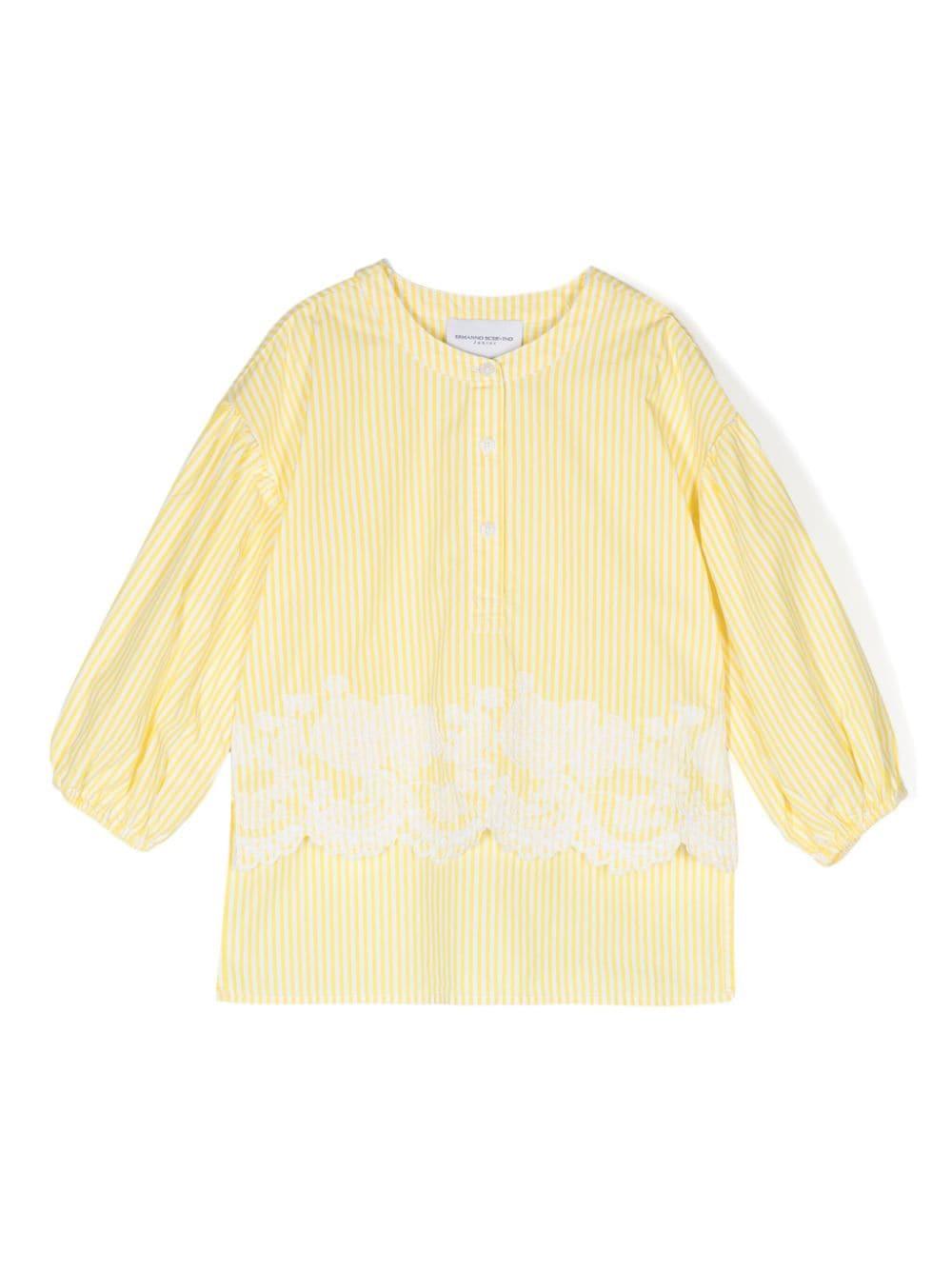 Blusa gialla bambina