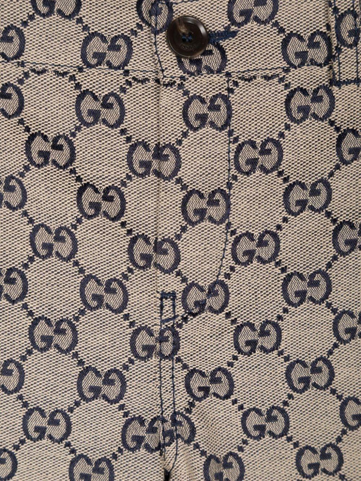 Pantaloni beige neonato unisex 791202XWA2M 9118 GUCCI KIDS 