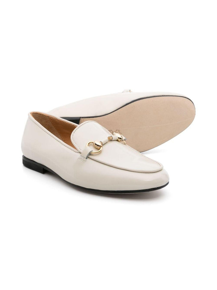Mocassini beige bambina