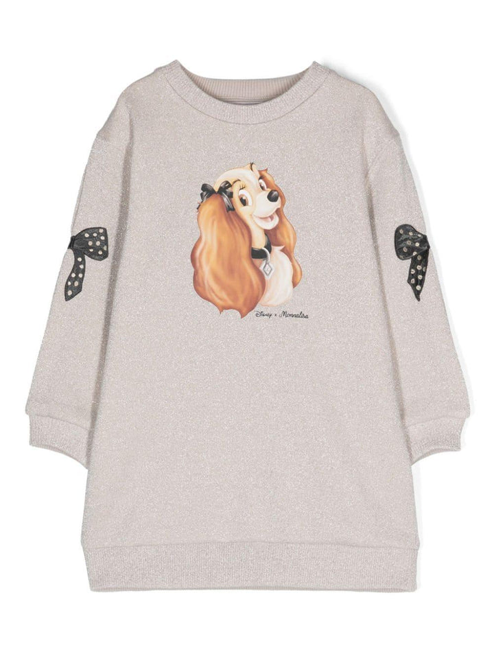 Abito beige bambina
