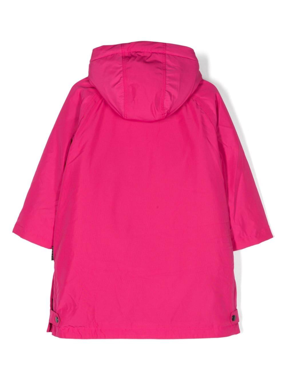 Parka rosa unisex