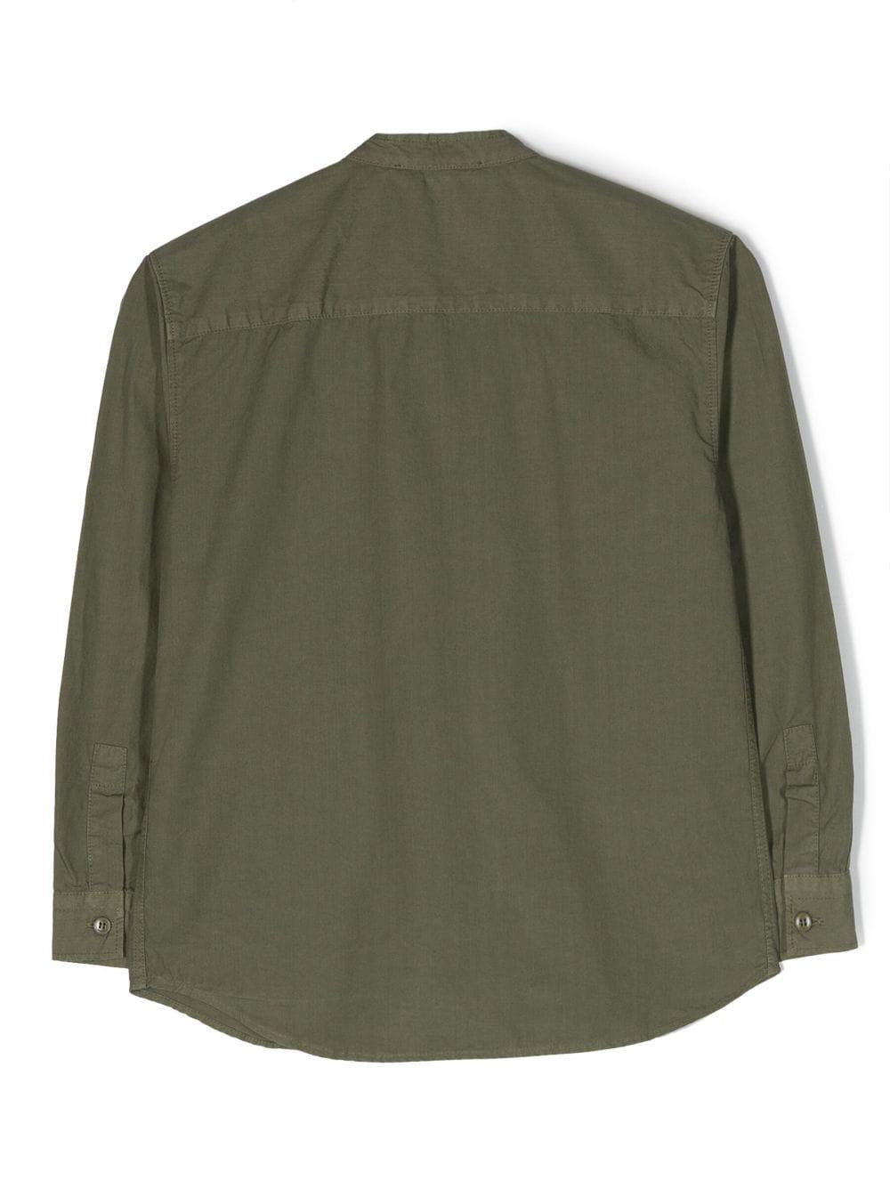 Camicia verde bambino